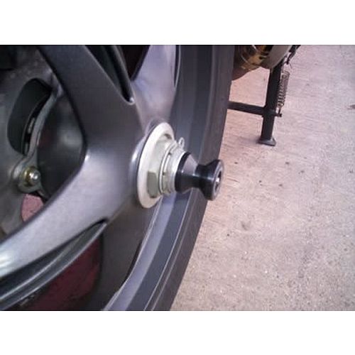 (imagen para) “Spindle Sliders” topes/diábolos eje - Triumph Tiger 1050 2007- (NO la Sport)