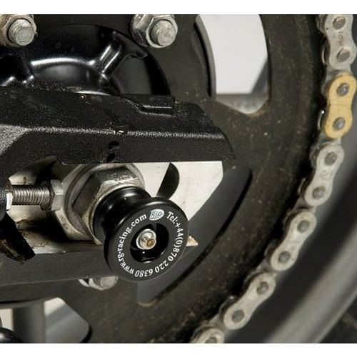 (image for) “Spindle Sliders” axle crash protectors/diablos - Tiger 900 (GT/Rally), 850 Sport, 800 (XRx/XCx/XCa)