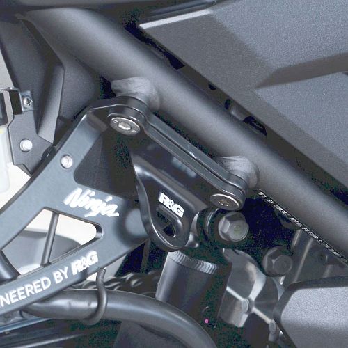 (image for) Tie-Down Brackets (2) - Kawasaki Ninja 500 / Z 500 2024 onwards, Ninja 400/250 2018 onwards, Z400/250 2019 onwards