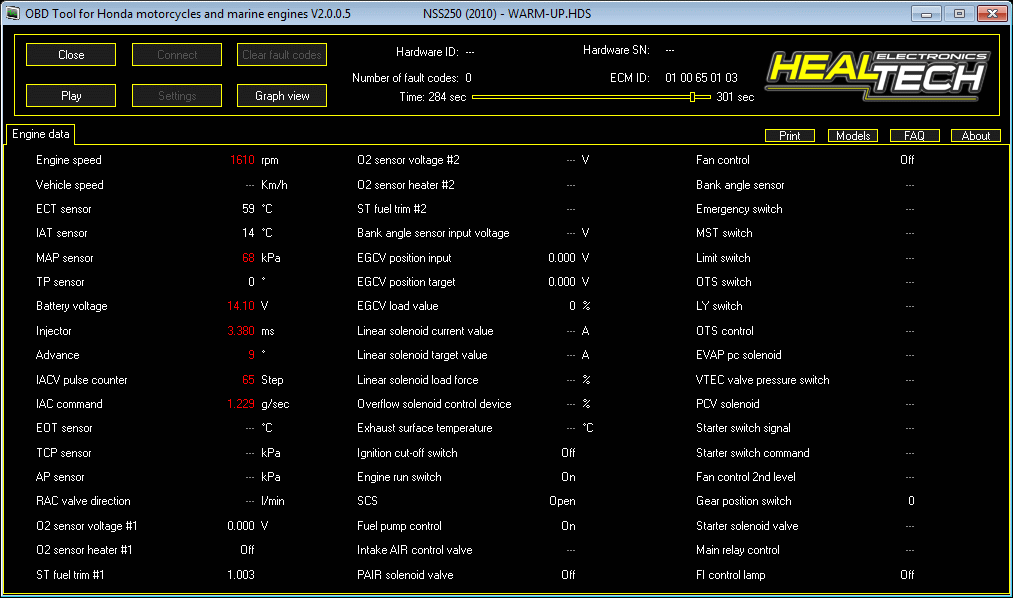 Obd h01 honda